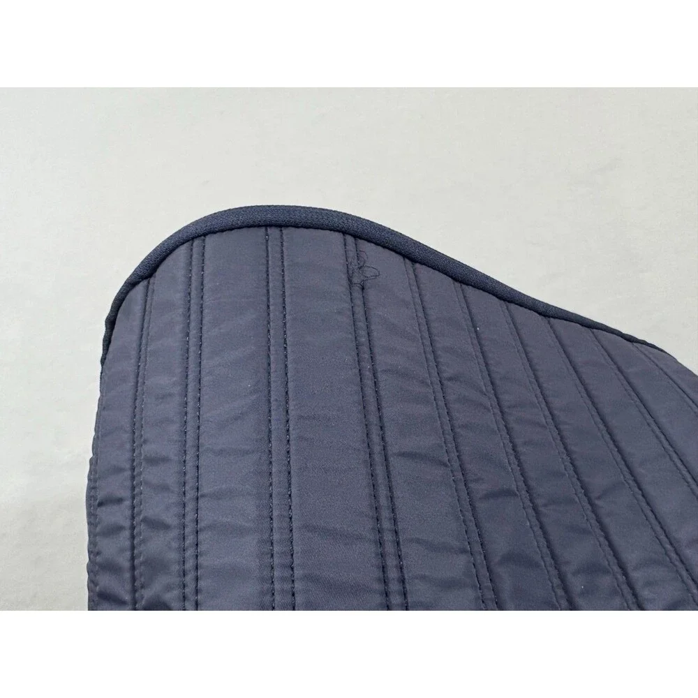 Tumi Quilted Navy Travel School Laptop Sleeve Computer Cover Ipad Padded 14x11
